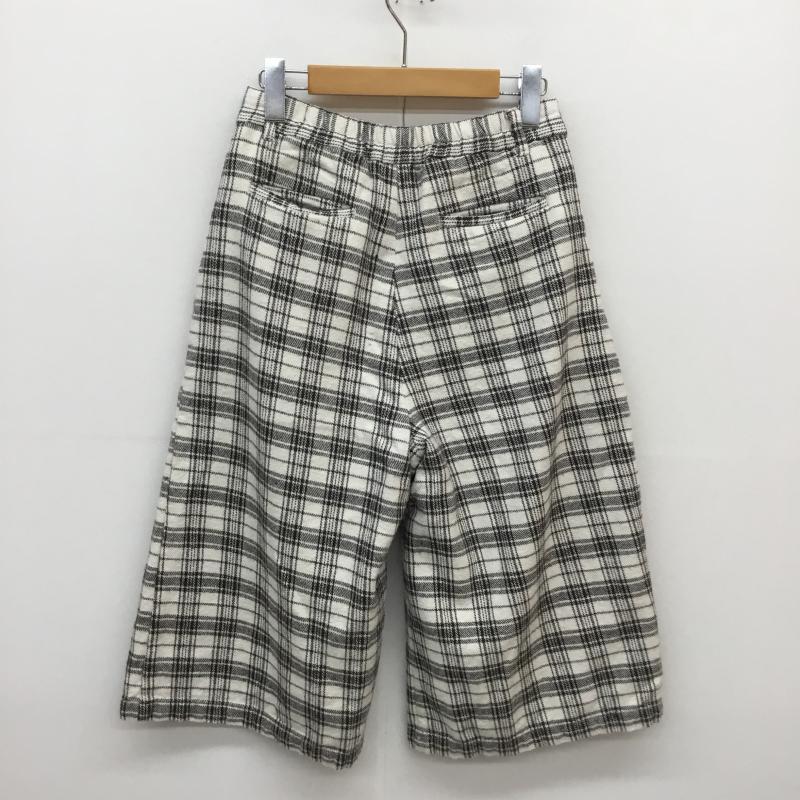 サマンサモスモス SM2 ボトムス ボトムス M チェック 白 / ホワイト / X 黒 / ブラック /  レディース USED 古着 中古 10054994