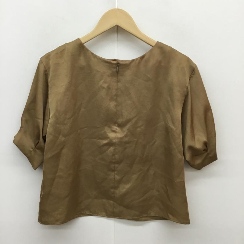 マッキントッシュフィロソフィー MACKINTOSH PHILOSOPH カットソー 七分袖 38 金 / ゴールド /  レディース USED 古着 中古 10055223