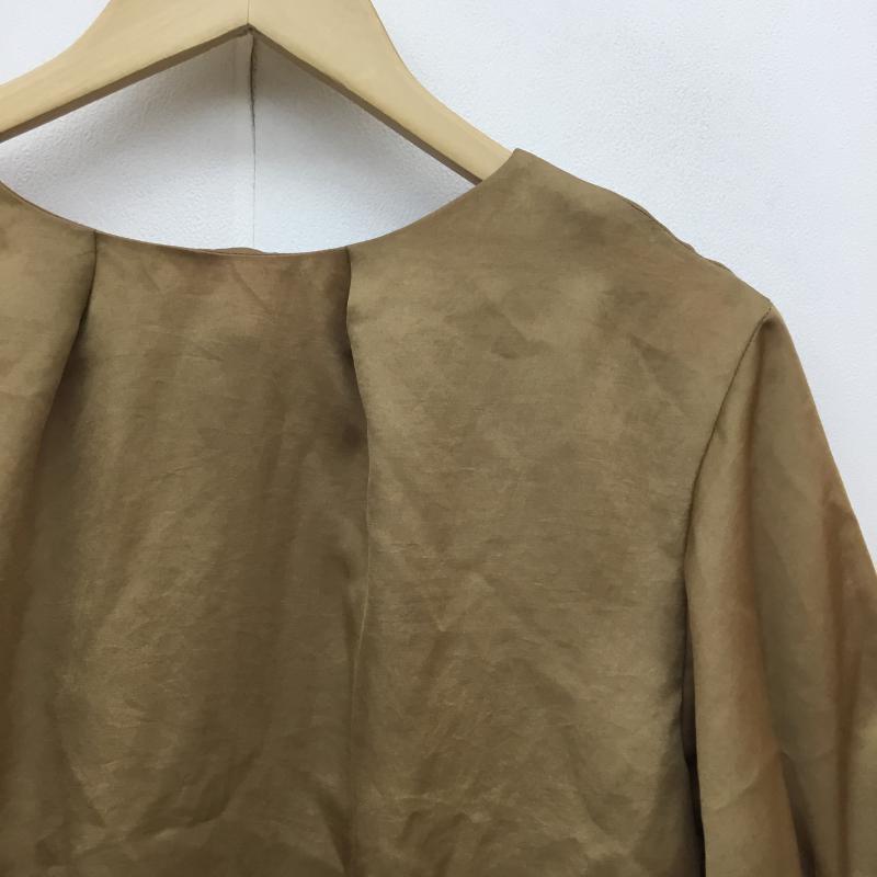 マッキントッシュフィロソフィー MACKINTOSH PHILOSOPH カットソー 七分袖 38 金 / ゴールド /  レディース USED 古着 中古 10055223