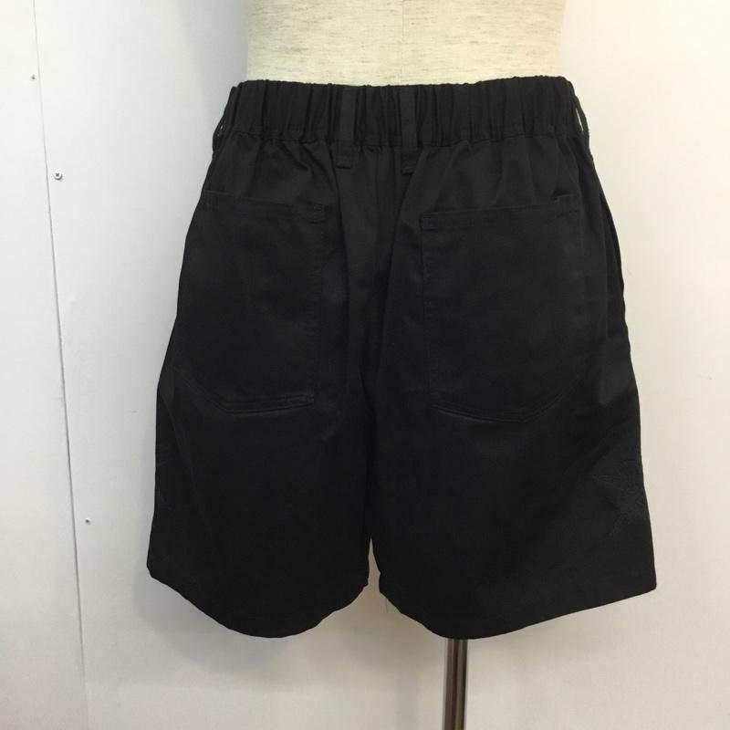 アナソルール ANASOLULE パンツ ショートパンツ M 無地 黒 / ブラック /  メンズ USED 古着 中古 10055635