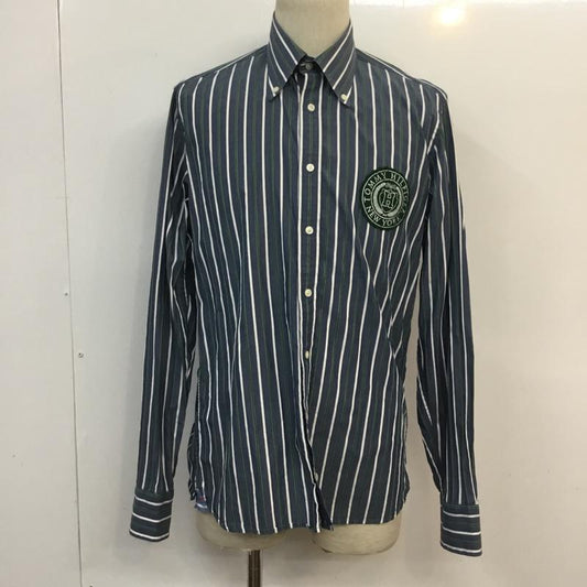 トミーヒルフィガー TOMMY HILFIGER シャツ、ブラウス 長袖 ボタンダウンシャツ S ストライプ マルチカラー / マルチカラー /  メンズ USED 古着 中古 10055816