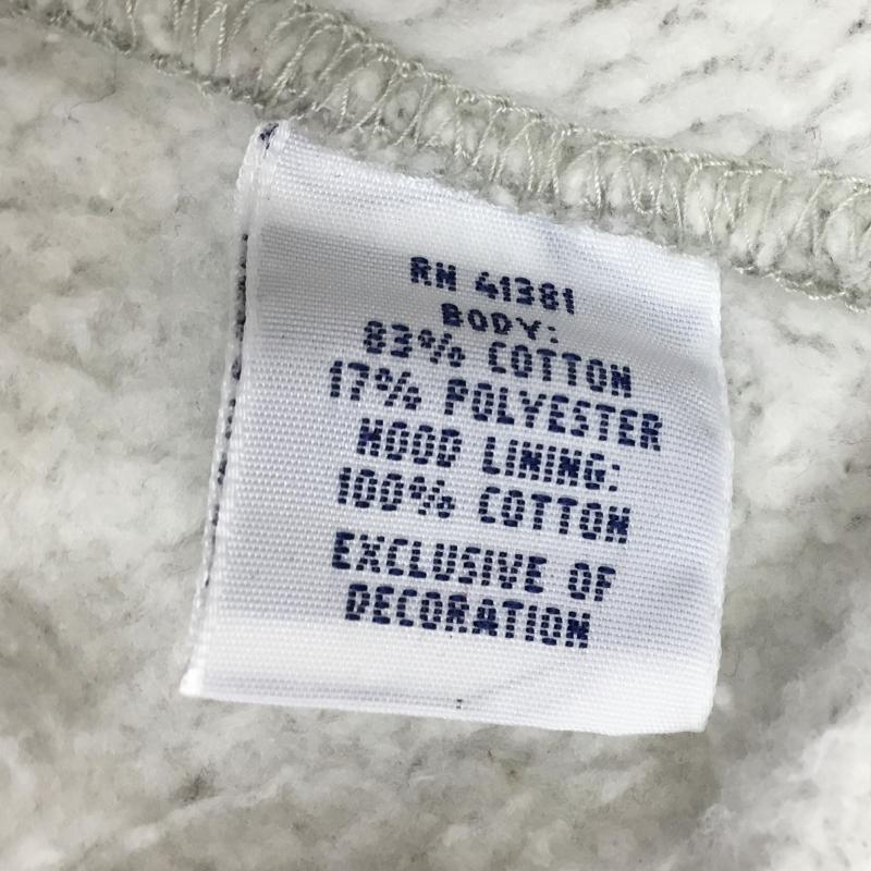 ポロラルフローレン POLO RALPH LAUREN パーカー 長袖 ロゴプルオーバー L ロゴ、文字 灰 / グレー /  メンズ USED 古着 中古 10055887