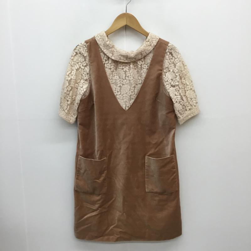 ジル バイ ジルスチュアート JILL by JILLSTUART ワンピース ひざ丈スカート S 桃 / ピンク /  レディース USED 古着 中古 10055899