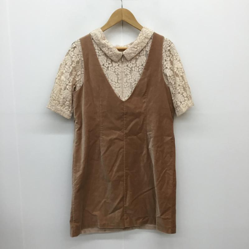 ジル バイ ジルスチュアート JILL by JILLSTUART ワンピース ひざ丈スカート S 桃 / ピンク /  レディース USED 古着 中古 10055899