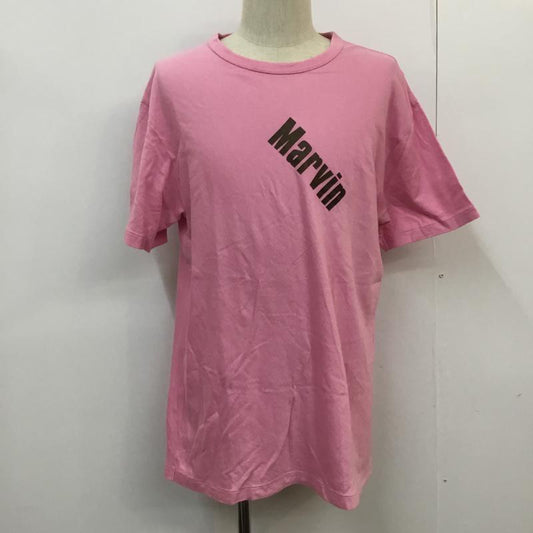 エフエイティー FAT Tシャツ 半袖 XL ロゴ、文字 桃 / ピンク /  メンズ USED 古着 中古 10056028