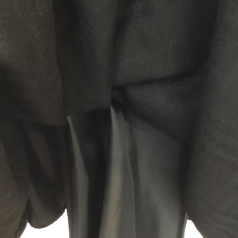 バーバリーブルーレーベル BURBERRY BLUE LABEL ワンピース ひざ丈スカート 36 無地 黒 / ブラック /  レディース USED 古着 中古 10056232