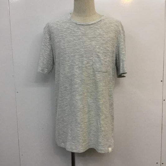 ザラ ZARA Tシャツ 半袖 タグ付 M ボーダー柄 マルチカラー / マルチカラー /  メンズ USED 古着 中古 10056256