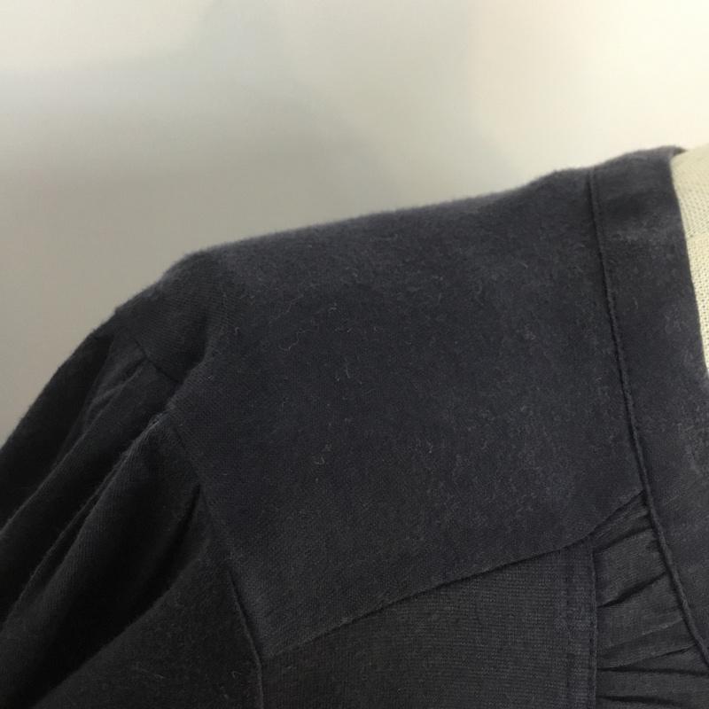 バーバリーロンドン Burberry London カットソー 半袖 2 無地 紺 / ネイビー /  レディース USED 古着 中古 10056264