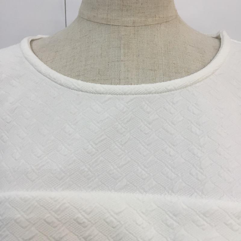 オズモーシス OSMOSIS ワンピース ひざ丈スカート 無地 白 / ホワイト /  レディース USED 古着 中古 10056266