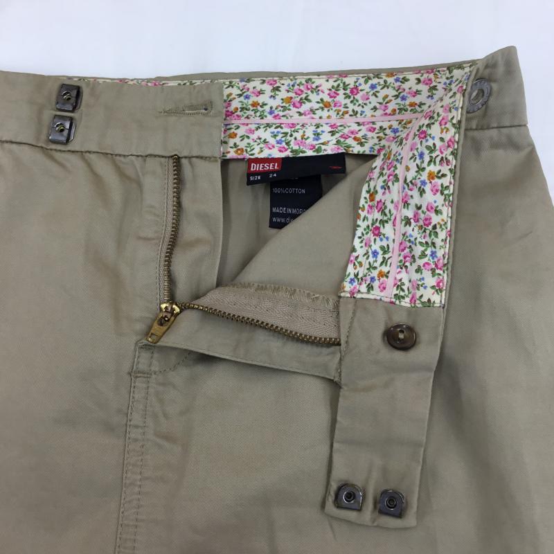 ディーゼル DIESEL スカート ミニスカート ベージュ / ベージュ /  レディース USED 古着 中古 10056450