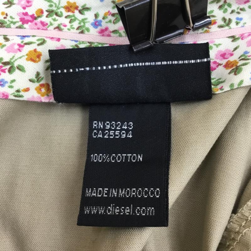 ディーゼル DIESEL スカート ミニスカート ベージュ / ベージュ /  レディース USED 古着 中古 10056450