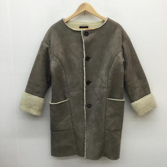 ケービーエフ KBF コート コート一般 ムートンコート ベージュ / ベージュ /  レディース USED 古着 中古 10056735