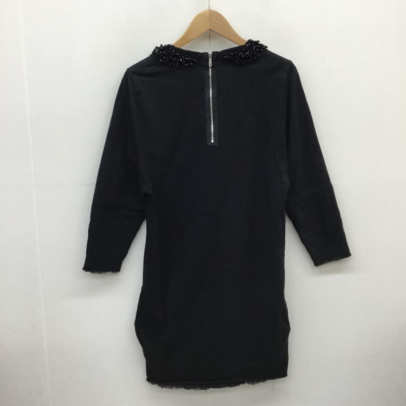 ディーゼル DIESEL ワンピース ひざ丈スカート XS 黒 / ブラック /  レディース USED 古着 中古 10056801