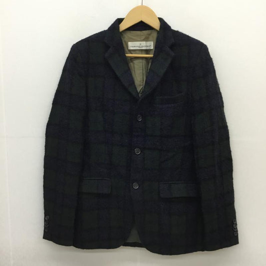 ゴールデングース GOLDEN GOOSE ジャケット、上着 ジャケット、ブレザー ブラックウォッチジャケット XXS チェック 黒 / ブラック / X 緑 / グリーン / X 紺 / ネイビー /  メンズ USED 古着 中古 10057071
