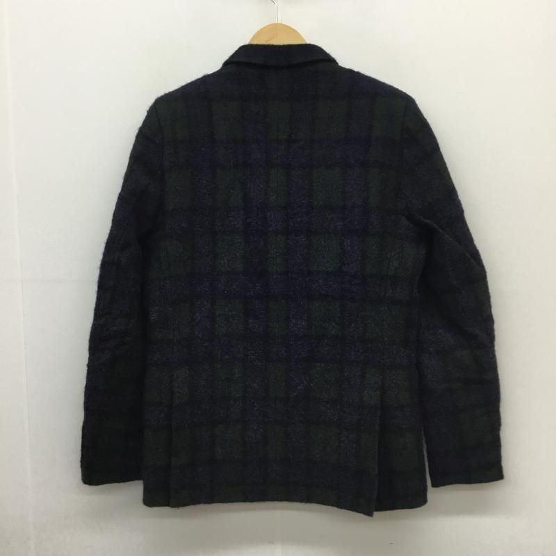 ゴールデングース GOLDEN GOOSE ジャケット、上着 ジャケット、ブレザー ブラックウォッチジャケット XXS チェック 黒 / ブラック / X 緑 / グリーン / X 紺 / ネイビー /  メンズ USED 古着 中古 10057071