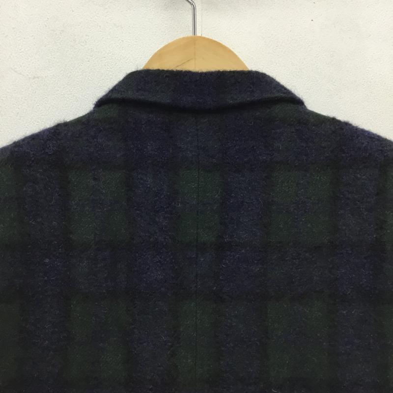 ゴールデングース GOLDEN GOOSE ジャケット、上着 ジャケット、ブレザー ブラックウォッチジャケット XXS チェック 黒 / ブラック / X 緑 / グリーン / X 紺 / ネイビー /  メンズ USED 古着 中古 10057071