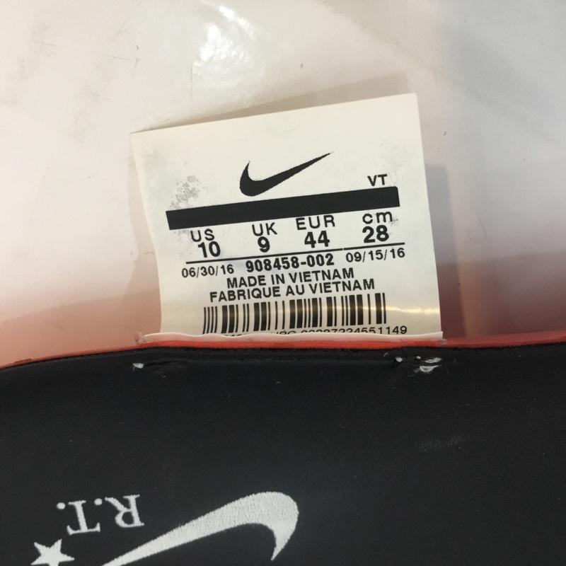 ナイキ NIKE スニーカー スニーカー 28cm 908458-002 AIR ZOOM LEGEND 28.0cm 無地 黒 / ブラック /  メンズ USED 古着 中古 10057118