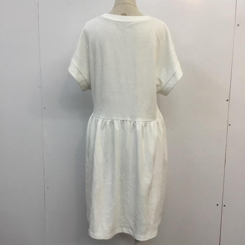 ザラ ZARA ワンピース ミニスカート S 無地 白 / ホワイト /  レディース USED 古着 中古 10057253
