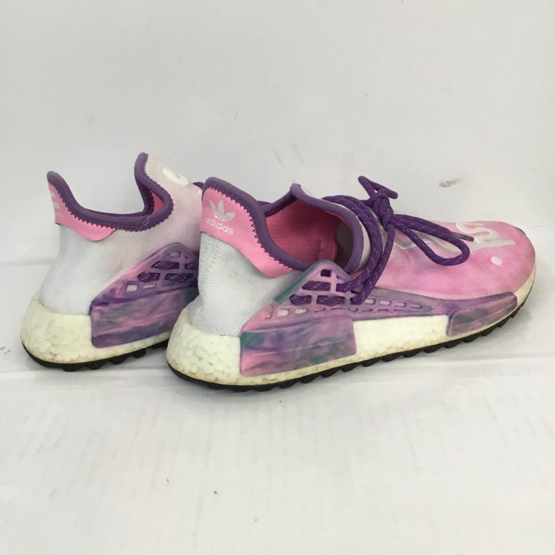 アディダスオリジナルス adidas originals スニーカー スニーカー AC7362 PW HU HOLI NMD MC ファレル ウィリアムス ホーリー ノマド 26.5cm 26.5cm 刺繍 桃 / ピンク / X 白 / ホワイト / X 紫 / パープル /  メンズ USED 古着 中古 10057267