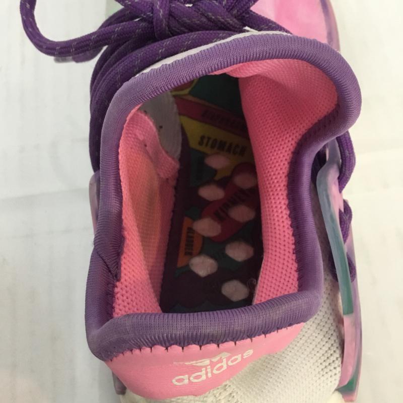 アディダスオリジナルス adidas originals スニーカー スニーカー AC7362 PW HU HOLI NMD MC ファレル ウィリアムス ホーリー ノマド 26.5cm 26.5cm 刺繍 桃 / ピンク / X 白 / ホワイト / X 紫 / パープル /  メンズ USED 古着 中古 10057267