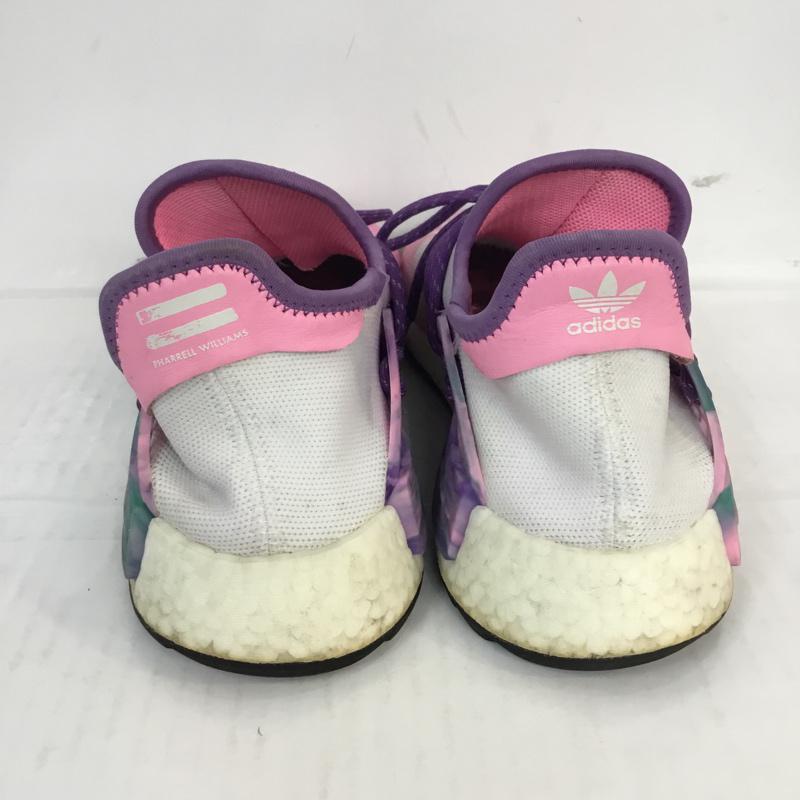 アディダスオリジナルス adidas originals スニーカー スニーカー AC7362 PW HU HOLI NMD MC ファレル ウィリアムス ホーリー ノマド 26.5cm 26.5cm 刺繍 桃 / ピンク / X 白 / ホワイト / X 紫 / パープル /  メンズ USED 古着 中古 10057267