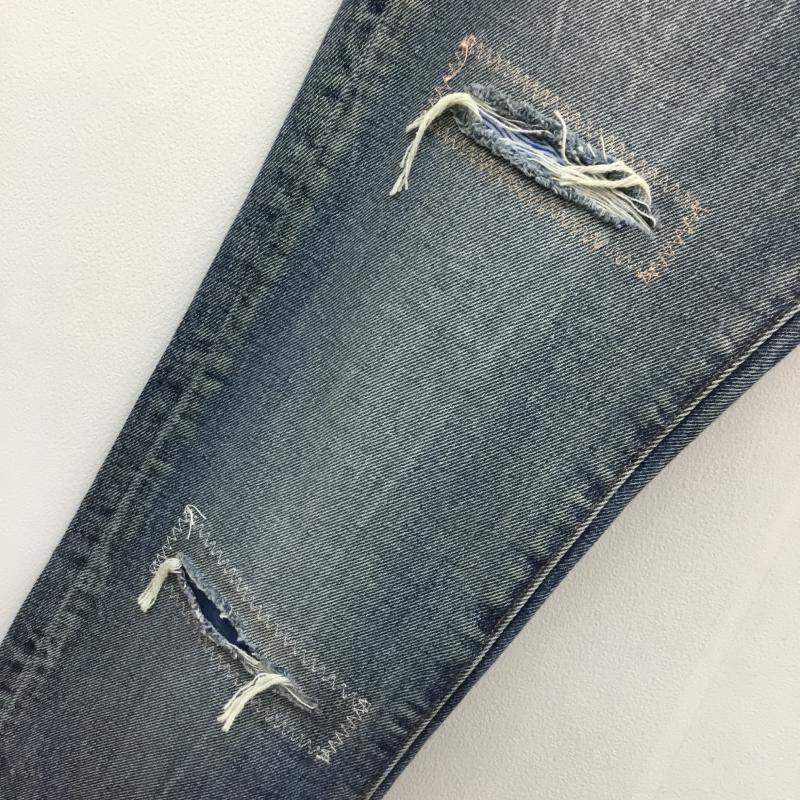 リーバイストラウスアンドコー Levi Strauss & co. パンツ デニム、ジーンズ ダメージデニムパンツ 29インチ ダメージ加工 青 / ブルー /  メンズ USED 古着 中古 10057308
