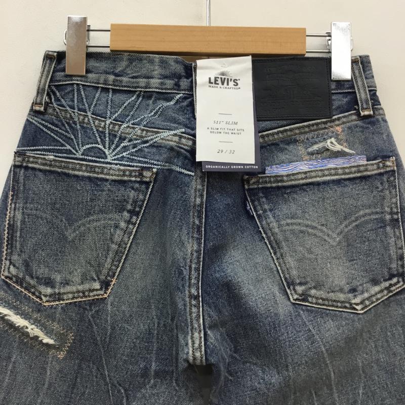 リーバイストラウスアンドコー Levi Strauss & co. パンツ デニム、ジーンズ ダメージデニムパンツ 29インチ ダメージ加工 青 / ブルー /  メンズ USED 古着 中古 10057308