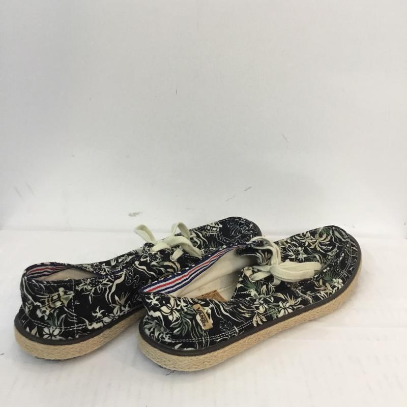 バンズ VANS スニーカー スニーカー V3648CV ALOHA ラタモック 28cm 28.0cm 総柄 黒 / ブラック /  メンズ USED 古着 中古 10057547