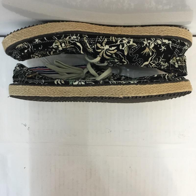 バンズ VANS スニーカー スニーカー V3648CV ALOHA ラタモック 28cm 28.0cm 総柄 黒 / ブラック /  メンズ USED 古着 中古 10057547