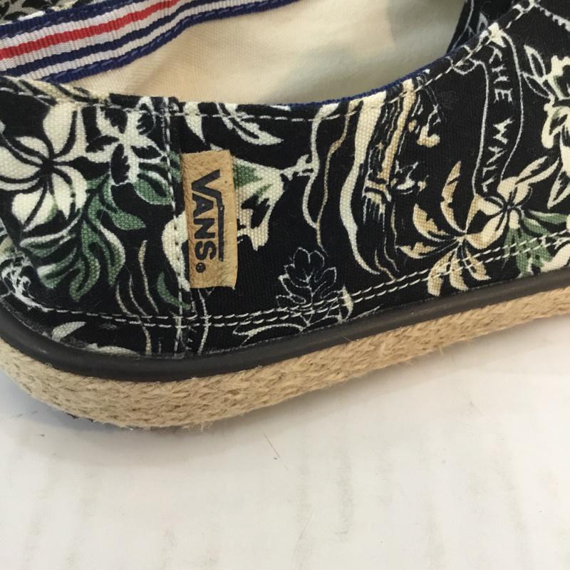 バンズ VANS スニーカー スニーカー V3648CV ALOHA ラタモック 28cm 28.0cm 総柄 黒 / ブラック /  メンズ USED 古着 中古 10057547