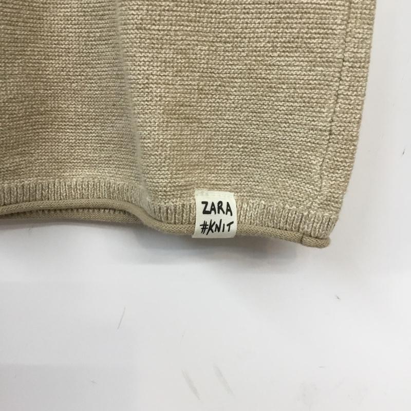 ザラ ZARA ニット、セーター 長袖 クルーネック キッズ 140cm 140cm 無地 ベージュ / ベージュ /  ガールズ USED 古着 中古 10057550
