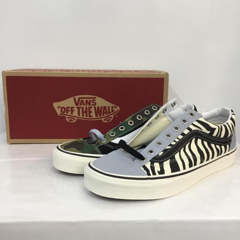 バンズ VANS スニーカー スニーカー VN0A3DZ3WS8 MISMATCH 28cm 箱有 ゼブラ カモフラ 28.0cm 無地 X カモフラージュ柄・迷彩 X ゼブラ柄 マルチカラー / マルチカラー /  メンズ USED 古着 中古 10057692