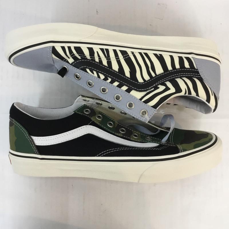 バンズ VANS スニーカー スニーカー VN0A3DZ3WS8 MISMATCH 28cm 箱有 ゼブラ カモフラ 28.0cm 無地 X カモフラージュ柄・迷彩 X ゼブラ柄 マルチカラー / マルチカラー /  メンズ USED 古着 中古 10057692