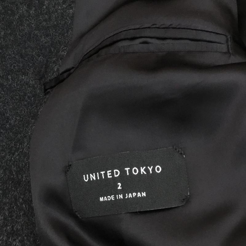 ユナイテッドトウキョウ UNITED TOKYO コート コート一般 シンサレートメルトンチェスターコート　408355006 2 黒 / ブラック /  メンズ USED 古着 中古 10058069