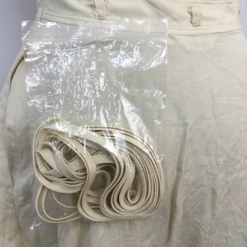 マウジー MOUSSY スカート ロングスカート フレアスカート 0 無地 アイボリー / アイボリー /  レディース USED 古着 中古 10058190