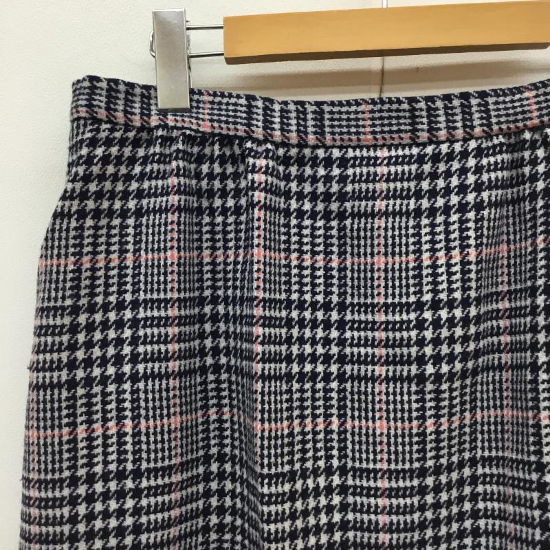 ペンドルトン PENDLETON スカート ひざ丈スカート 80's チェックスカート チェック 白 / ホワイト / X 黒 / ブラック / X 桃 / ピンク /  レディース USED 古着 中古 10058208