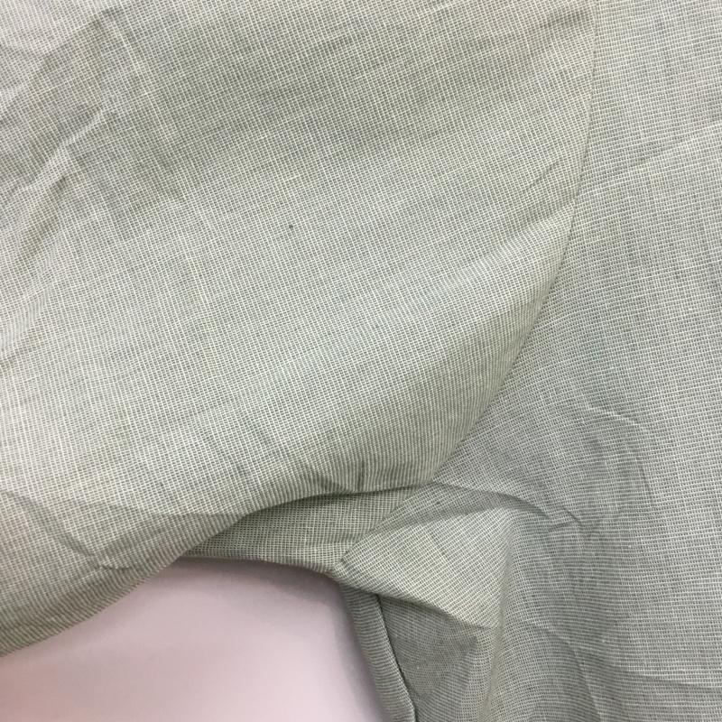古着 USED シャツ、ブラウス 半袖 無地 薄緑 / ライトグリーン /  メンズ USED 古着 中古 10058323