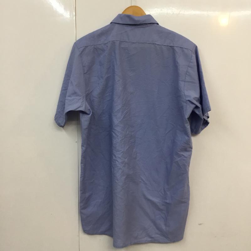 レッドキャップ RED KAP シャツ、ブラウス 半袖 M 無地 水色 / ライトブルー /  メンズ USED 古着 中古 10058324