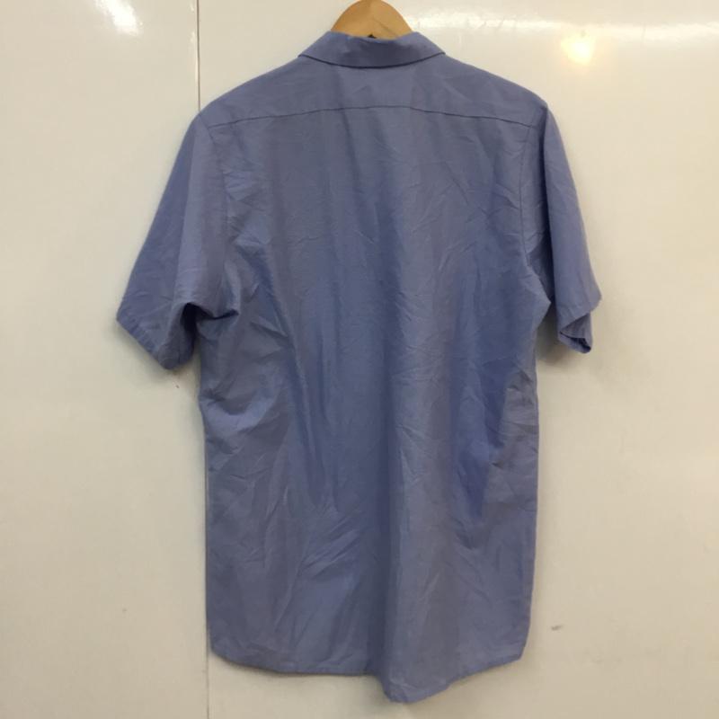 レッドキャップ RED KAP シャツ、ブラウス 半袖 M 無地 水色 / ライトブルー /  メンズ USED 古着 中古 10058327