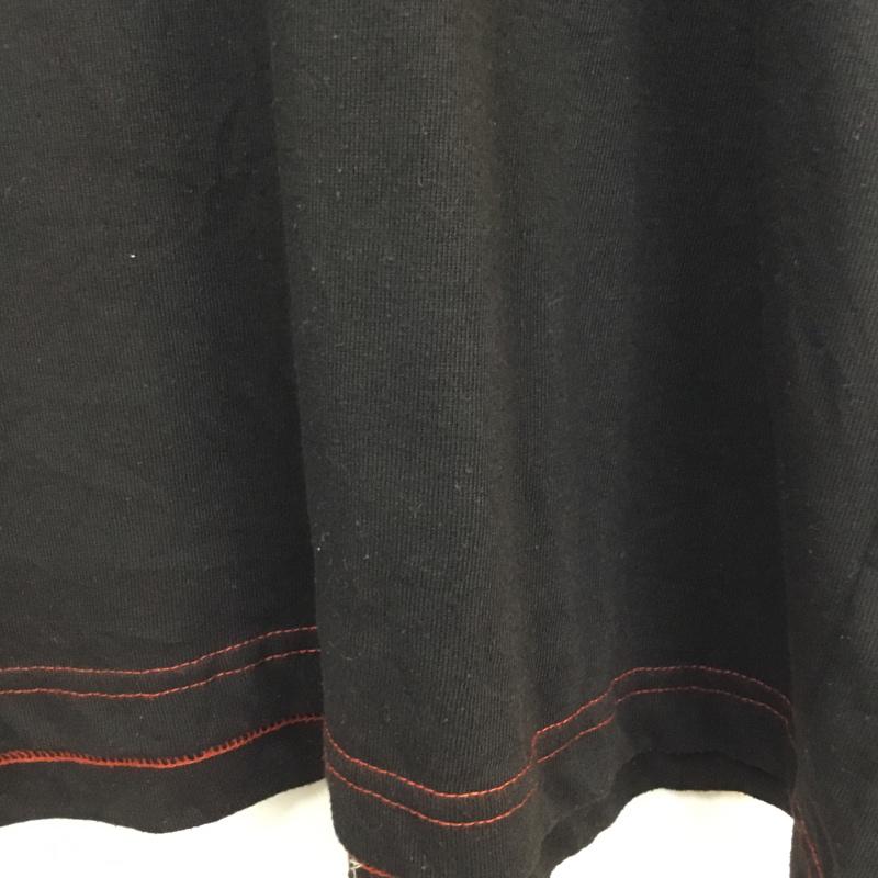 古着 USED Tシャツ 半袖 クルーネック ロゴ プリント 黒 / ブラック /  メンズ USED 古着 中古 10058335