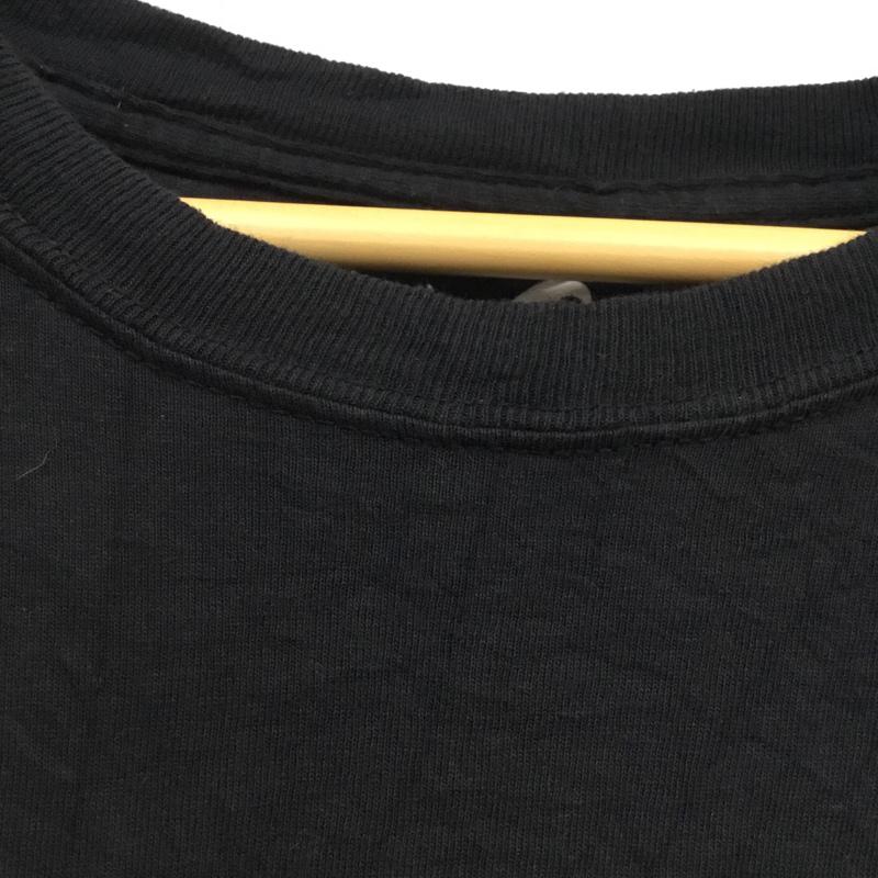古着 USED Tシャツ 半袖 クルーネック プリント プリント 黒 / ブラック /  メンズ USED 古着 中古 10058347