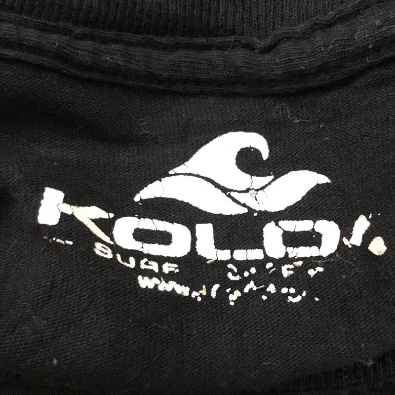 古着 USED Tシャツ 半袖 クルーネック プリント プリント 黒 / ブラック /  メンズ USED 古着 中古 10058347
