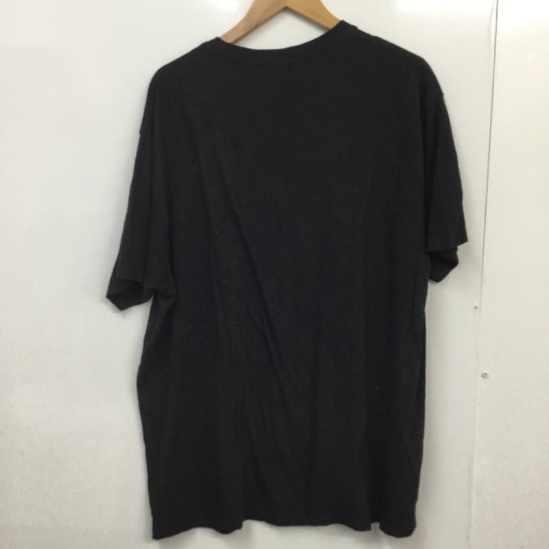 マーベル MARVEL Tシャツ 半袖 クルーネック プリント 蜘蛛 スパイダー XL プリント 黒 / ブラック /  メンズ USED 古着 中古 10058357