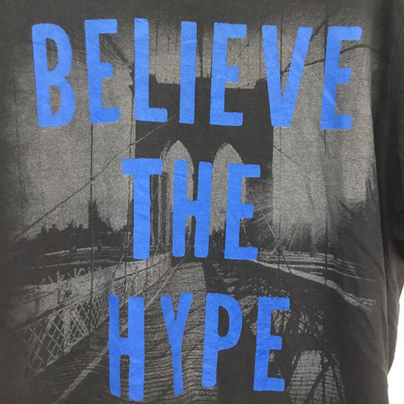 エアロポステール AEROPOSTALE Tシャツ 半袖 クルーネック フォトグラフ XL プリント 黒 / ブラック /  メンズ USED 古着 中古 10058373
