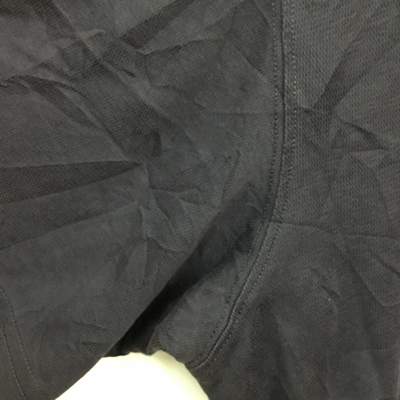 古着 USED ポロシャツ 半袖 シンプル QUICK DRI 無地 紺 / ネイビー /  メンズ USED 古着 中古 10058381