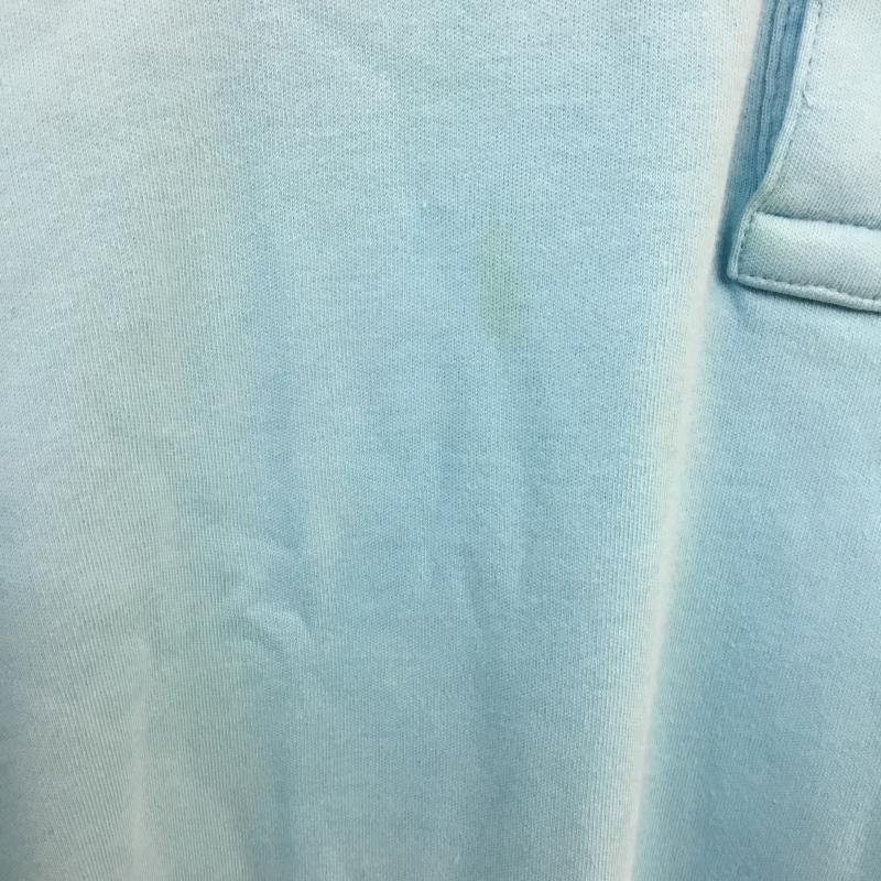 ポロバイラルフローレン Polo by RALPH LAUREN ポロシャツ 半袖 XL 無地 水色 / ライトブルー /  メンズ USED 古着 中古 10058418