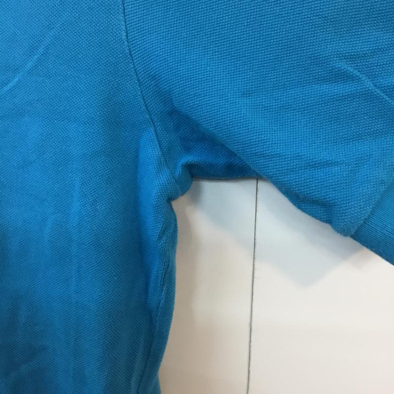 ポロバイラルフローレン Polo by RALPH LAUREN ポロシャツ 半袖 XL 無地 水色 / ライトブルー /  メンズ USED 古着 中古 10058430