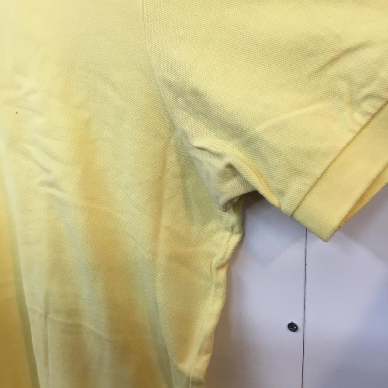 ポロバイラルフローレン Polo by RALPH LAUREN ポロシャツ 半袖 XXL 無地 黄 / イエロー /  メンズ USED 古着 中古 10058458