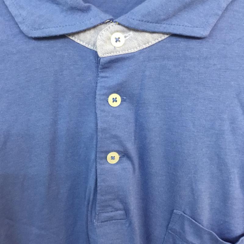ポロゴルフラルフローレン POLOGOLF ポロシャツ 半袖 XL 無地 水色 / ライトブルー /  メンズ USED 古着 中古 10058480