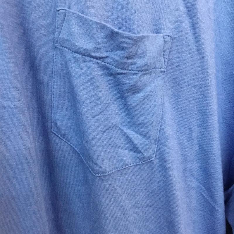 ポロゴルフラルフローレン POLOGOLF ポロシャツ 半袖 XL 無地 水色 / ライトブルー /  メンズ USED 古着 中古 10058480